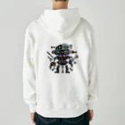 118designのロボット Heavyweight Zip Hoodie