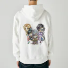 弐０Heartsの月獣姫 Heavyweight Zip Hoodie