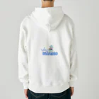 ℳ♛minato-sky blueのℳ♛minato Heavyweight Zip Hoodie