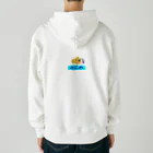 Akali_to_youのAkaliの深海魚シリーズ オニキンメミックス Heavyweight Zip Hoodie