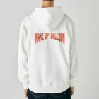 WakeUp!BalloonのRedBalloon Heavyweight Zip Hoodie