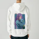 CHICHIZŌのMAOちゃん(寝起き) Heavyweight Zip Hoodie