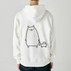 うさやのお散歩をするかわいいねこ Heavyweight Zip Hoodie