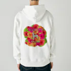 onehappinessのピンシャー　hibiscus　花言葉　onehappiness Heavyweight Zip Hoodie