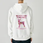 onehappinessのミニチュアピンシャー デイジー 2023　【One:Happiness】 Heavyweight Zip Hoodie