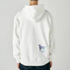 AtelierBoopの波ーフラットコーテッド Heavyweight Zip Hoodie