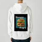 hAngryの【ハンバーガー】hAngry  ヘビーウェイトジップパーカー