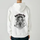 colone | Artwork by yanagiのGood vibes only Heavyweight Zip Hoodie