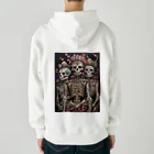 Skull sectionのガイコツのデザイン Heavyweight Zip Hoodie