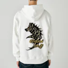 海坊主のUPGとトライバルウルフ Heavyweight Zip Hoodie