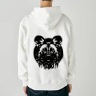 VogueVistaの African wild dog Heavyweight Zip Hoodie