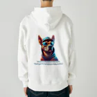 グアムドッグホテルズセレクトショップのかっこいい犬 Heavyweight Zip Hoodie