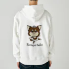 feerique balletのFeerique ballet Heavyweight Zip Hoodie