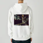 野良猫は星空の夢を見るの【猫】映画にありそうなシーン その2 Heavyweight Zip Hoodie