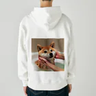 ANTARESのお風呂の柴犬 Heavyweight Zip Hoodie