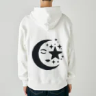 hanahanabiの月 Heavyweight Zip Hoodie