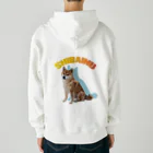 LLC Reality のSHIBAINU（ソラくん）おすわり Heavyweight Zip Hoodie