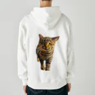 猫島のじかんのごめ～んにゃさい Heavyweight Zip Hoodie