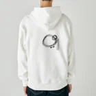 White-Holeのライトランゲージアート Heavyweight Zip Hoodie