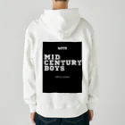 ブラバンホリデーの50th MID CENTURY BOYS Heavyweight Zip Hoodie