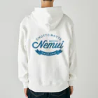 OFUZAKEのCMMN_BLUE Heavyweight Zip Hoodie