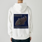 街のいろどりの眠くなくはないユメザメ Heavyweight Zip Hoodie