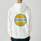 温泉グッズ@ブーさんとキリンの生活のONSEN Heavyweight Zip Hoodie