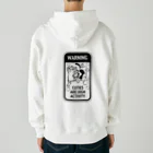 nya-mew（ニャーミュー）のこねこ活発危険！ Heavyweight Zip Hoodie