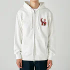 個人Vtuberテンタクル七海ショップSUZURI支店のテンタクル七海(上半身) Heavyweight Zip Hoodie