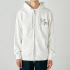 みきぞーん｜保護猫 ミッキー画伯と肉球とおともだちのpurin mare Heavyweight Zip Hoodie