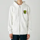 いんこ屋堂のワカケホンセイインコ飼っています（♂） Heavyweight Zip Hoodie