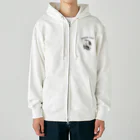 LITACREATIVEのアジアアロワナ Heavyweight Zip Hoodie