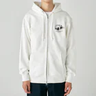 pojipoの家でまったりパンダ Heavyweight Zip Hoodie