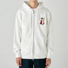 kosumamaのえらいペンギン Heavyweight Zip Hoodie