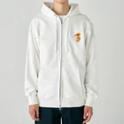 GRITの粗ドット絵・タツノオトシゴくん Heavyweight Zip Hoodie