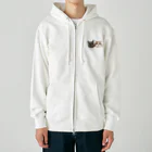 みきぞーん｜保護猫 ミッキー画伯と肉球とおともだちのsophie tiv Heavyweight Zip Hoodie