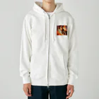 クレイドールのkureko55ジップパーカー Heavyweight Zip Hoodie