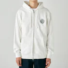 やわらかベサニーのねこのメイソン（ほこり） Heavyweight Zip Hoodie