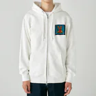 Magic Worldのカラフルな生き物シリーズ Heavyweight Zip Hoodie