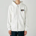 ムーブオン平岸中央のかくれんぼにゃんこ Heavyweight Zip Hoodie