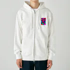 Yume アートの個人が書いた、スマホアート Heavyweight Zip Hoodie