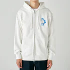 Nemunemのもくもく青空 Heavyweight Zip Hoodie