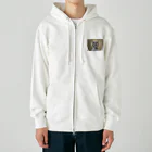 Vegeta_cat22の保護猫ベジータ　神 Heavyweight Zip Hoodie