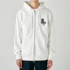 Vegeta_cat22の少し眠たげなベジータくん Heavyweight Zip Hoodie