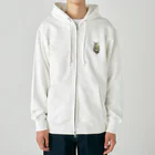 桃くるみSHOPのしっぽマフラーにゃん Heavyweight Zip Hoodie