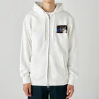 patatsukubaのスペースキャット・AKEMI Heavyweight Zip Hoodie