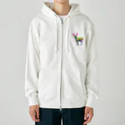 yucca-ticcaの鹿 ピノコ Heavyweight Zip Hoodie