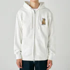 noe_to_meg (ノエとめぐ)のきょろりフォーンブヒ Heavyweight Zip Hoodie