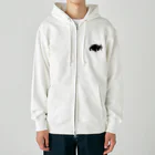 きゅう。のきゅるるんハンターキャット Heavyweight Zip Hoodie