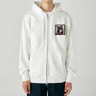 ソノタショップの美少女ねこ Heavyweight Zip Hoodie